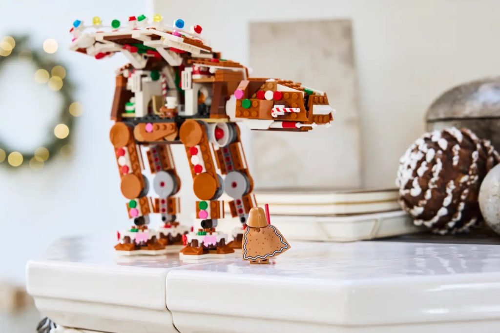 LEGO Star Wars 40806 Gingerbread AT AT Walker Lifestyle 3 1024x683