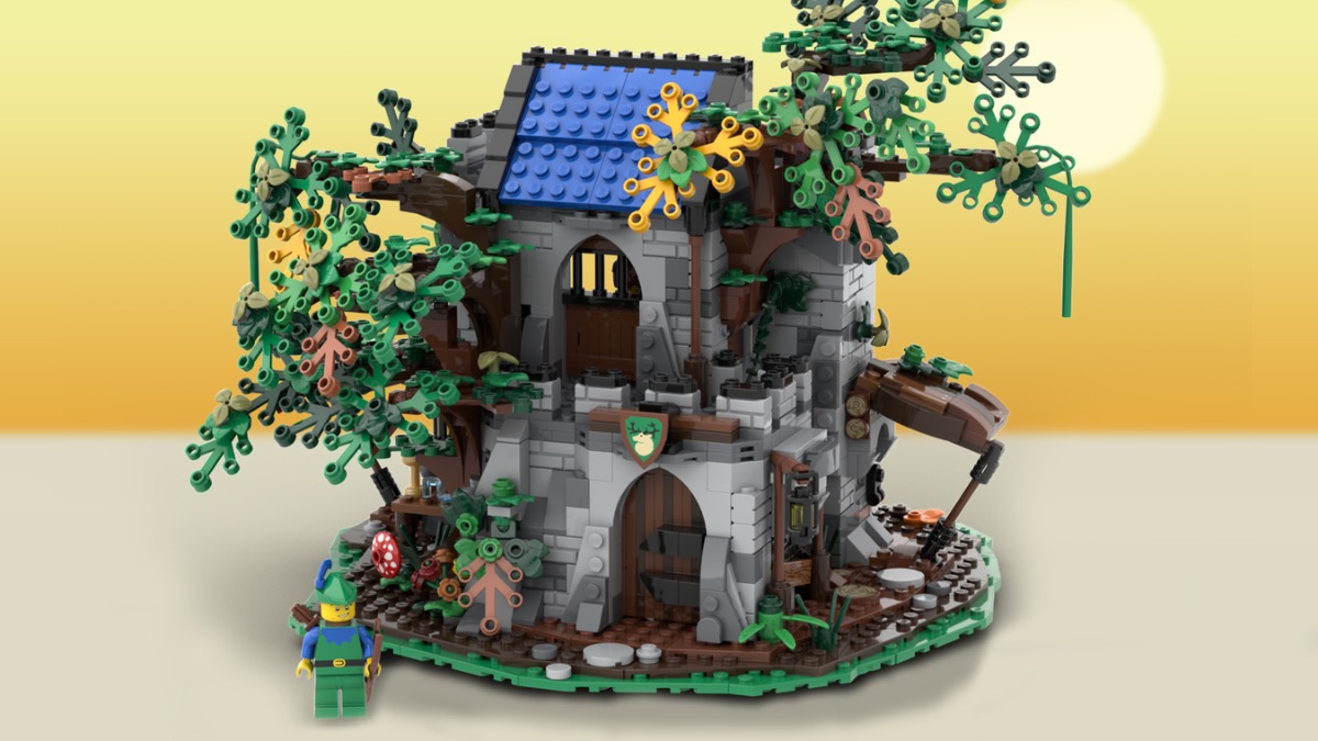 First LEGO Ideas 2022 review kicks off with LEGO Castle Forestmen build