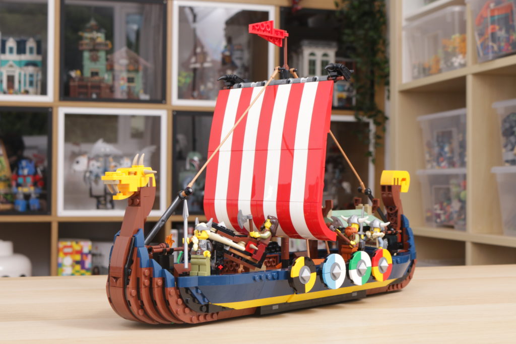 LEGO Creator 3 in 1 31132 Viking Ship and the Midgard Serpent review 20 1024x683