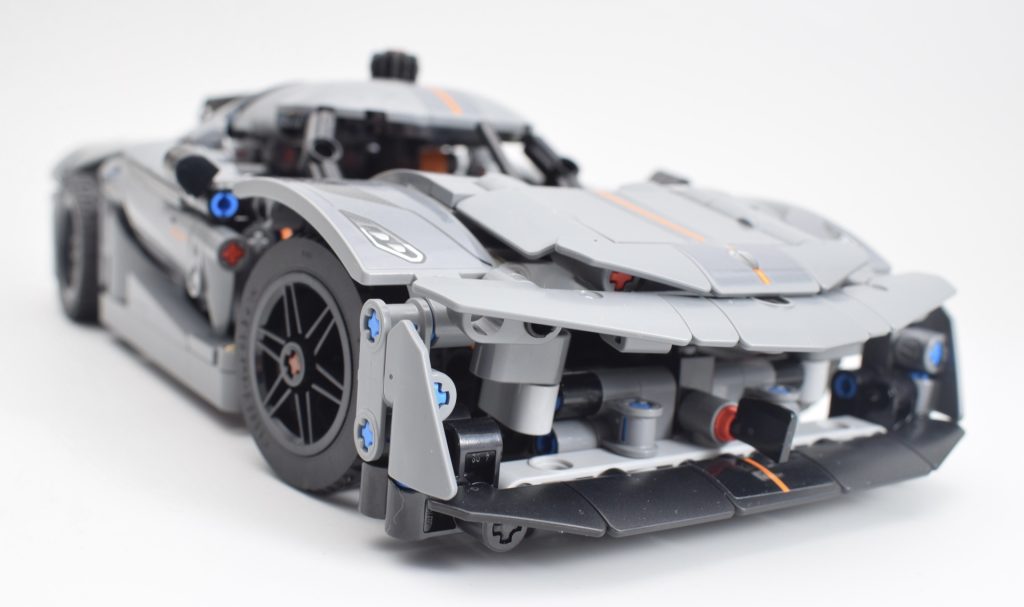 LEGO Technic 42173 Koenigsegg Jesko Absolut Grey Hypercar review 2 1024x607