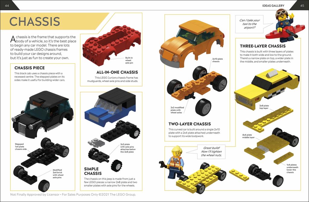 How to build LEGO cars book inside 2