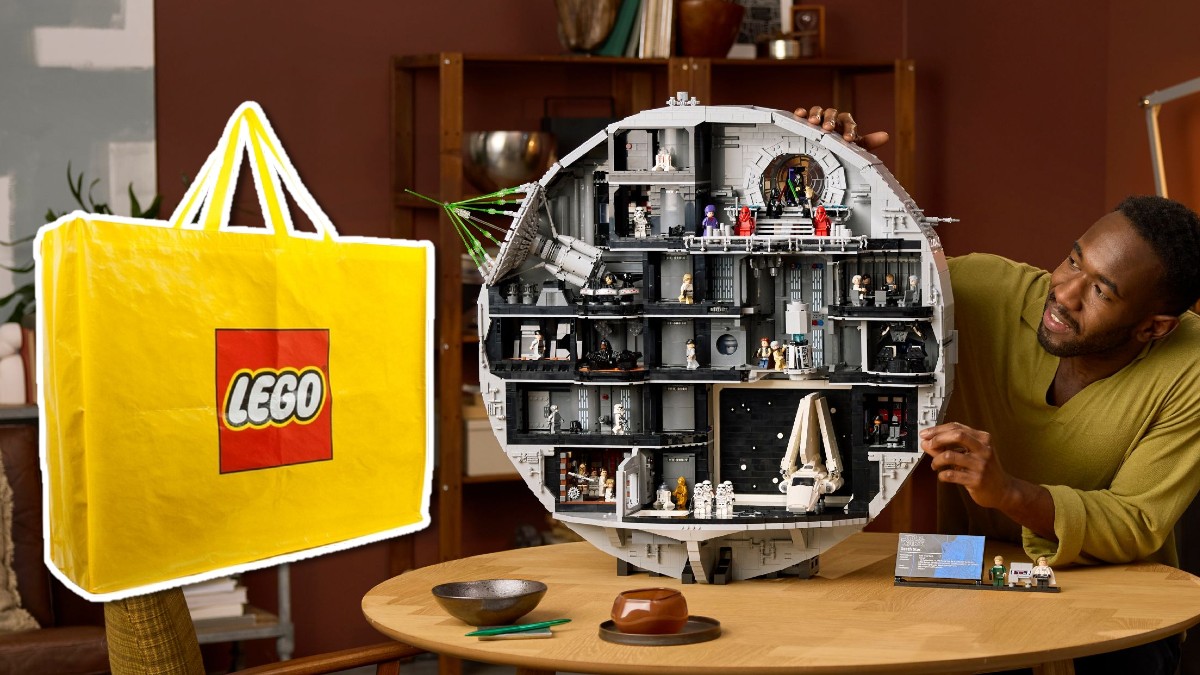 What happens if you buy the $1,000 LEGO Death Star in-store?