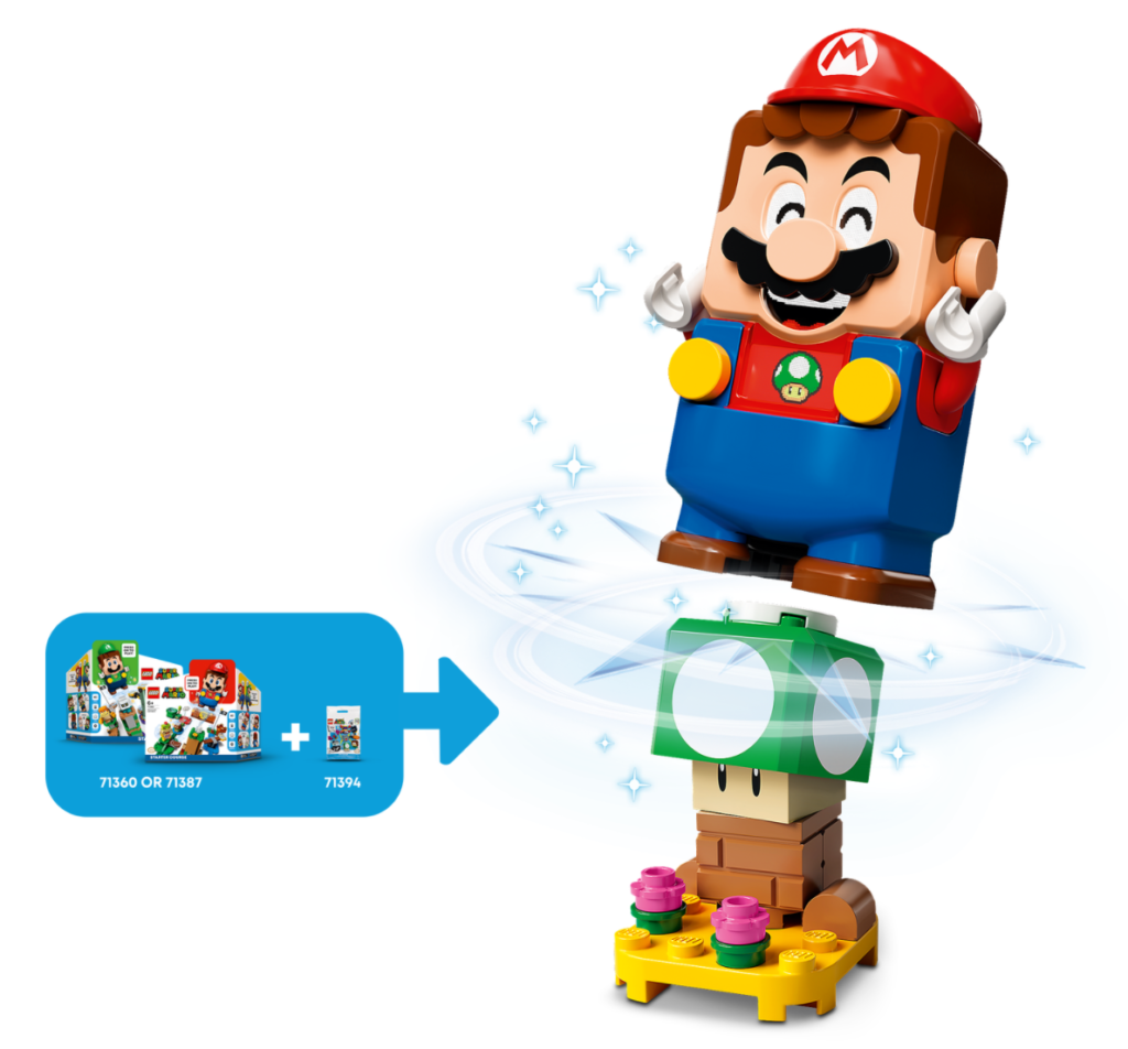 LEGO Super Mario 71394 Character Packs – Series 3 action shot