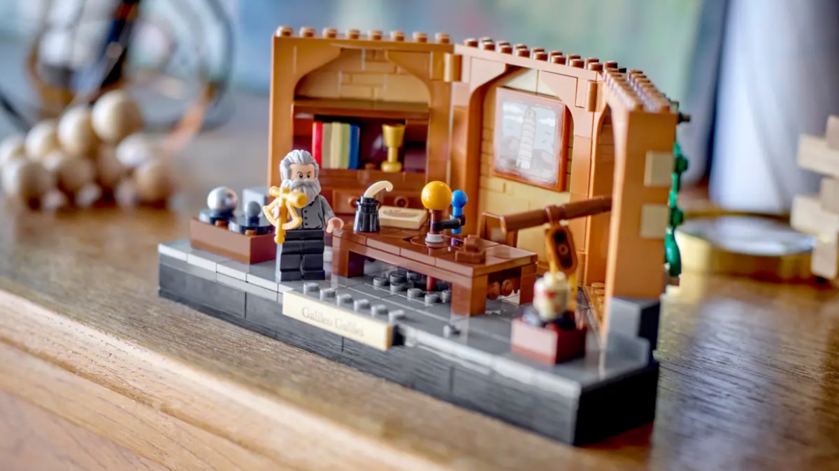 LEGO Ideas 40595 Tribute to Galileo Galilei GWP availability confirmed