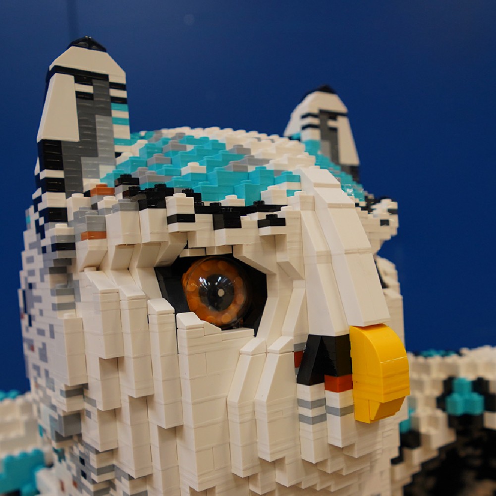 LEGOLAND windsor mythica owl leopard face