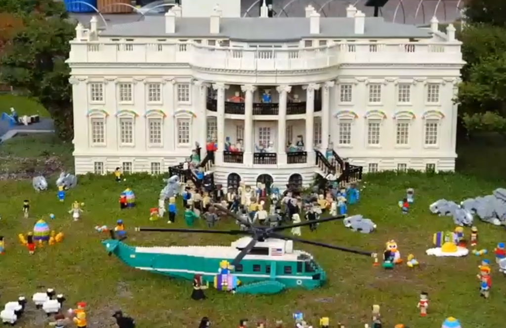 LEGOLAND California Resort hosts White House Easter Egg roll for Minilanders