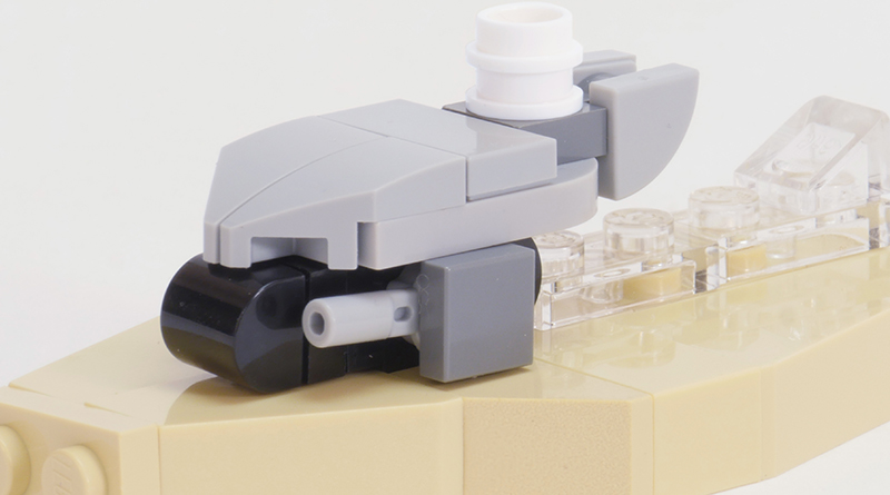 LEGO Star Wars: The Rise of Skywalker Treadspeeder build