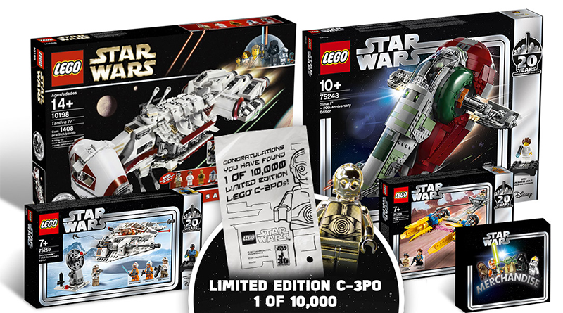 LEGO Star Wars build contest offers gold C-3PO prize package