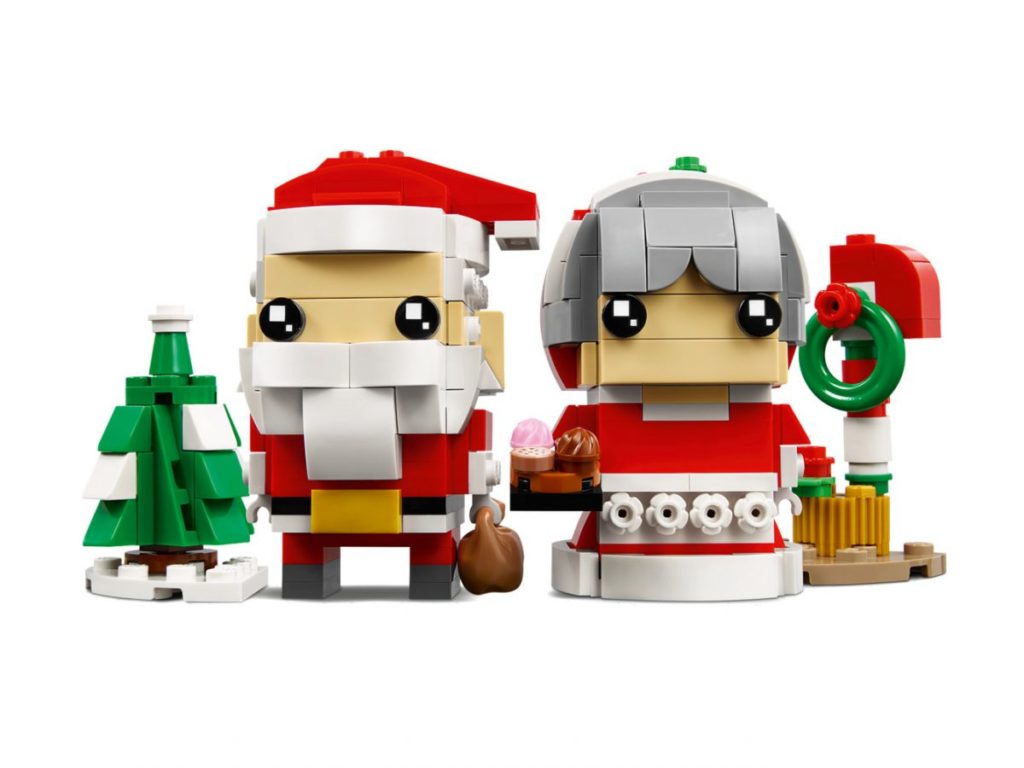 LEGO BrickHeadz Christmas and Thanksgiving sets get official images