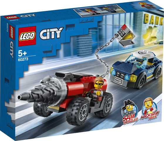 LEGO City 60273 Elite Police Driller 1