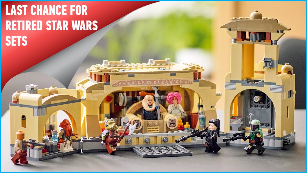 Last chance for a discount on these retired LEGO Star Wars sets