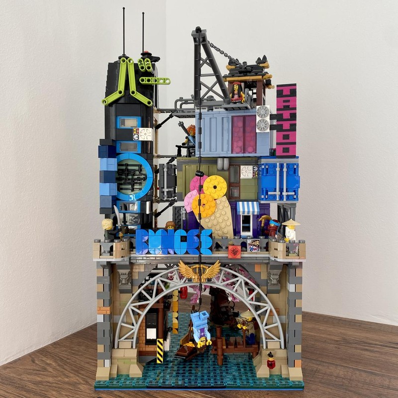 cjtonic the bridge of ninjago city