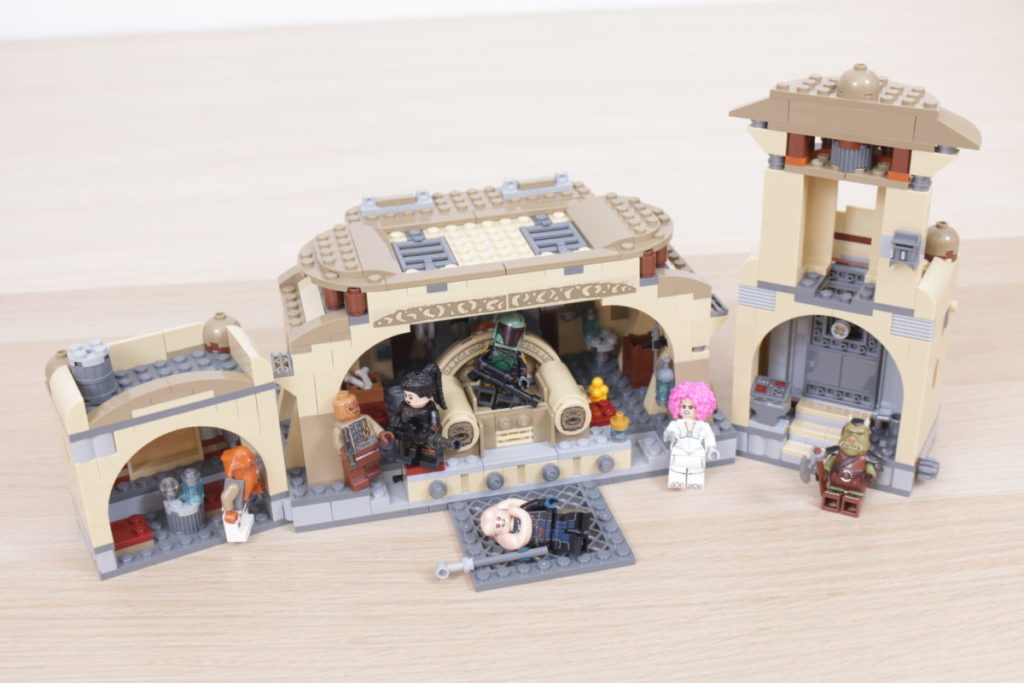 LEGO Star Wars 75326 Boba Fetts Throne Room review 25 1024x683
