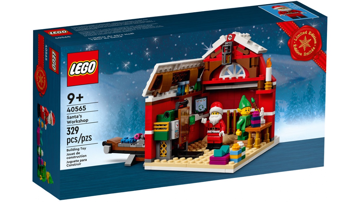 LEGO 40565 Santa’s Workshop gift-with-purchase officially revealed