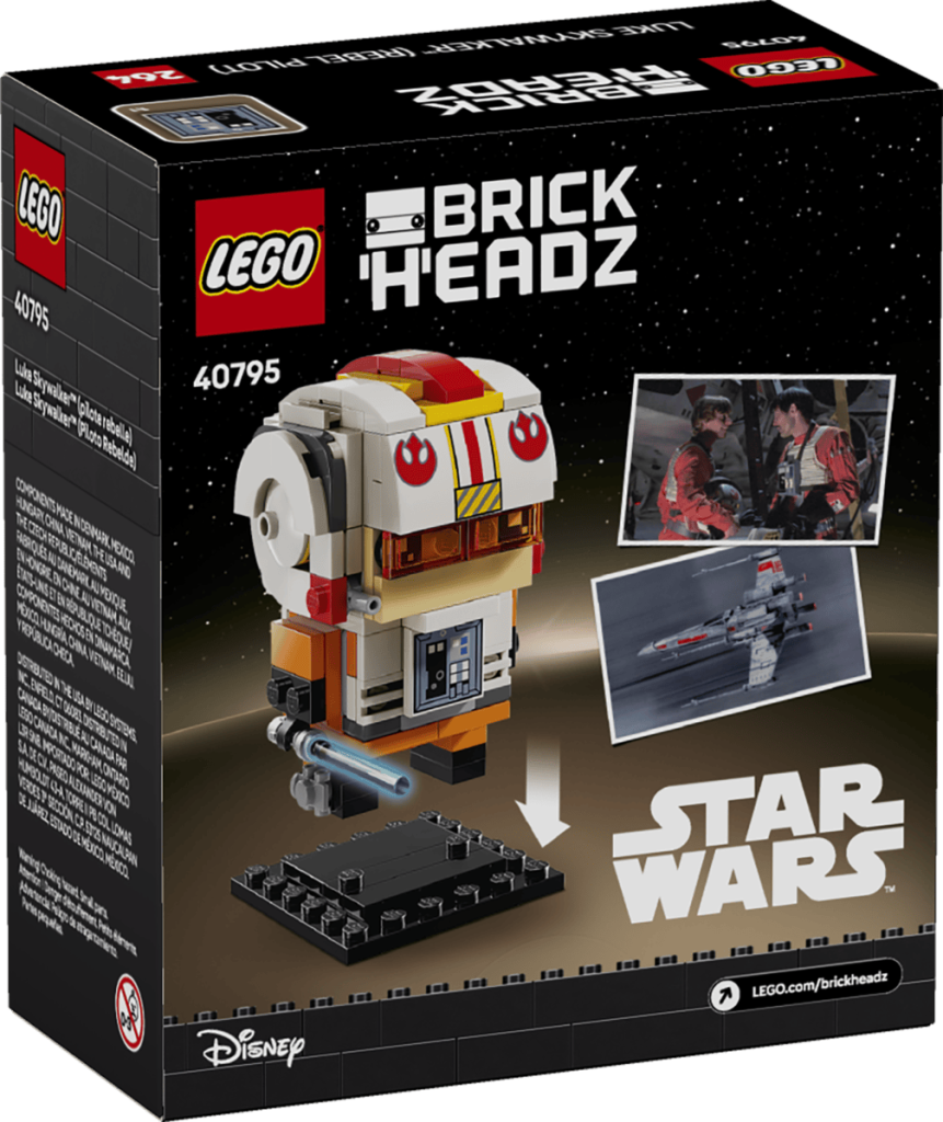 lego star wars 40795 luke skywalker rebel pilot brickheadz 1 861x1024