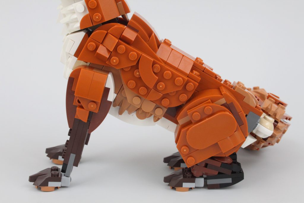 lego creator 3 in 1 31154 forest animals red fox review fox model 14 1024x683
