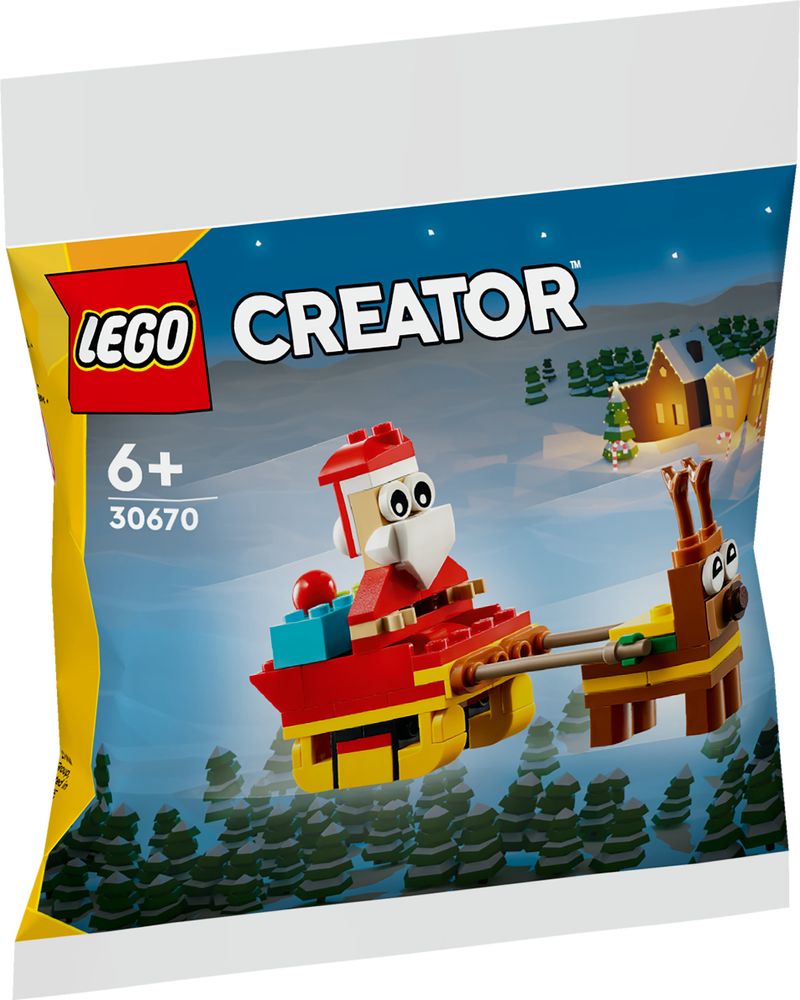 30670 LEGO Weihnachtsmann auf Schlittenfahrt
