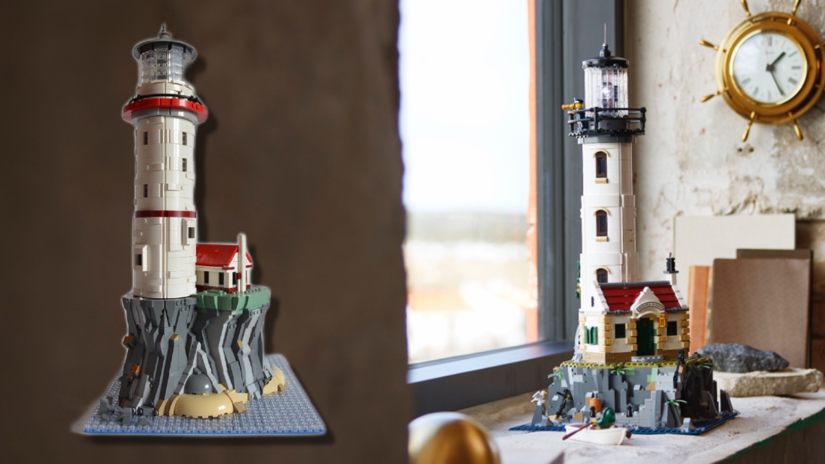 Five ways LEGO Ideas 21335 Motorised Lighthouse has changed from its original design