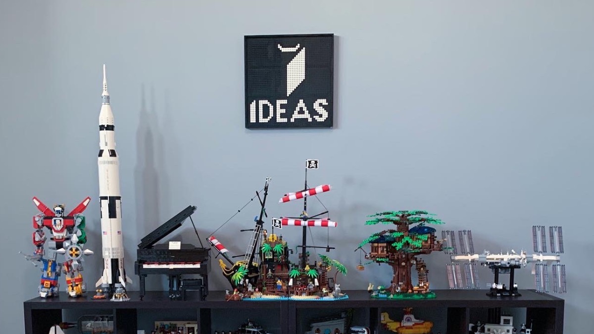This is what a complete collection of LEGO Ideas sets looks like in 2021