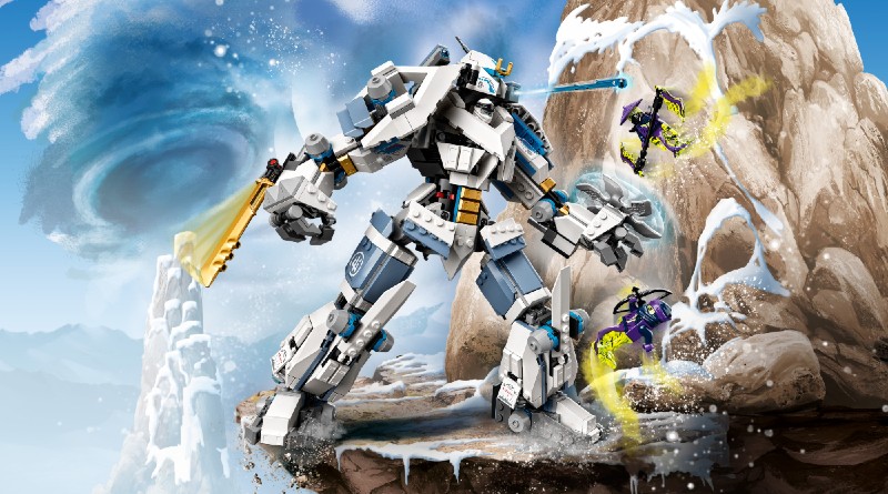 The Legacy of LEGO NINJAGO sets: 71738 Zane's Titan Mech