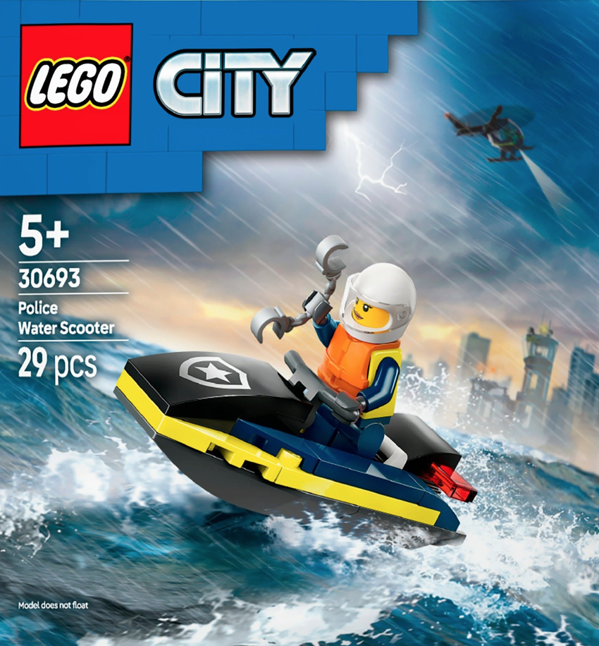 LEGO City 30693 Police Water Scooter