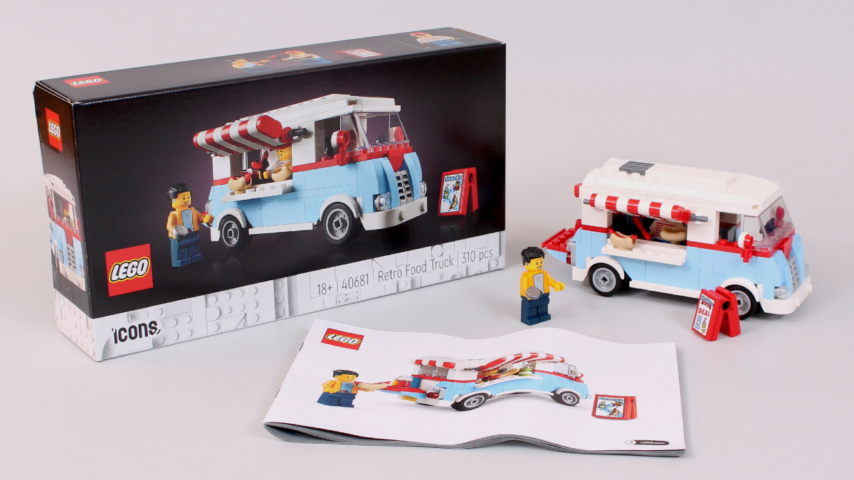LEGO Icons 40681 Retro Food Truck GWP review