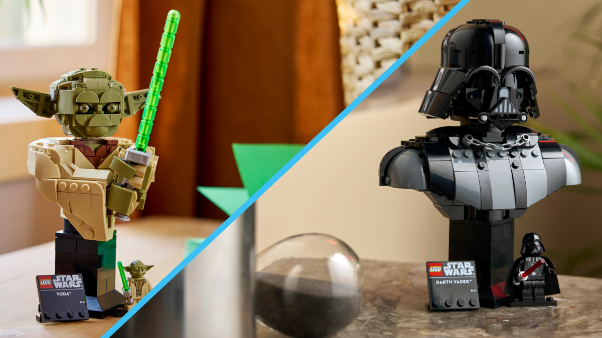 New LEGO Star Wars character busts revealed