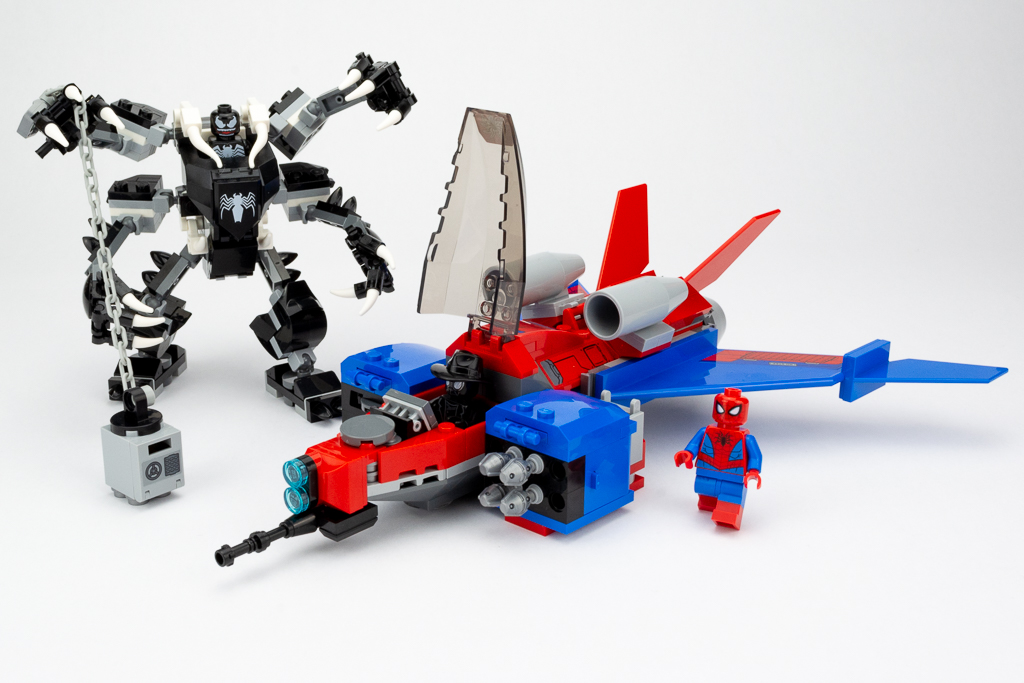 LEGO Marvel Spider-Man 76150 Spiderjet vs. Venom Mech review