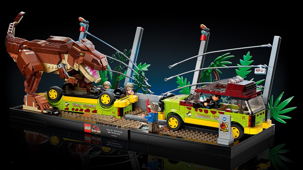 More scenes from Jurassic Park that need an 18+ LEGO set