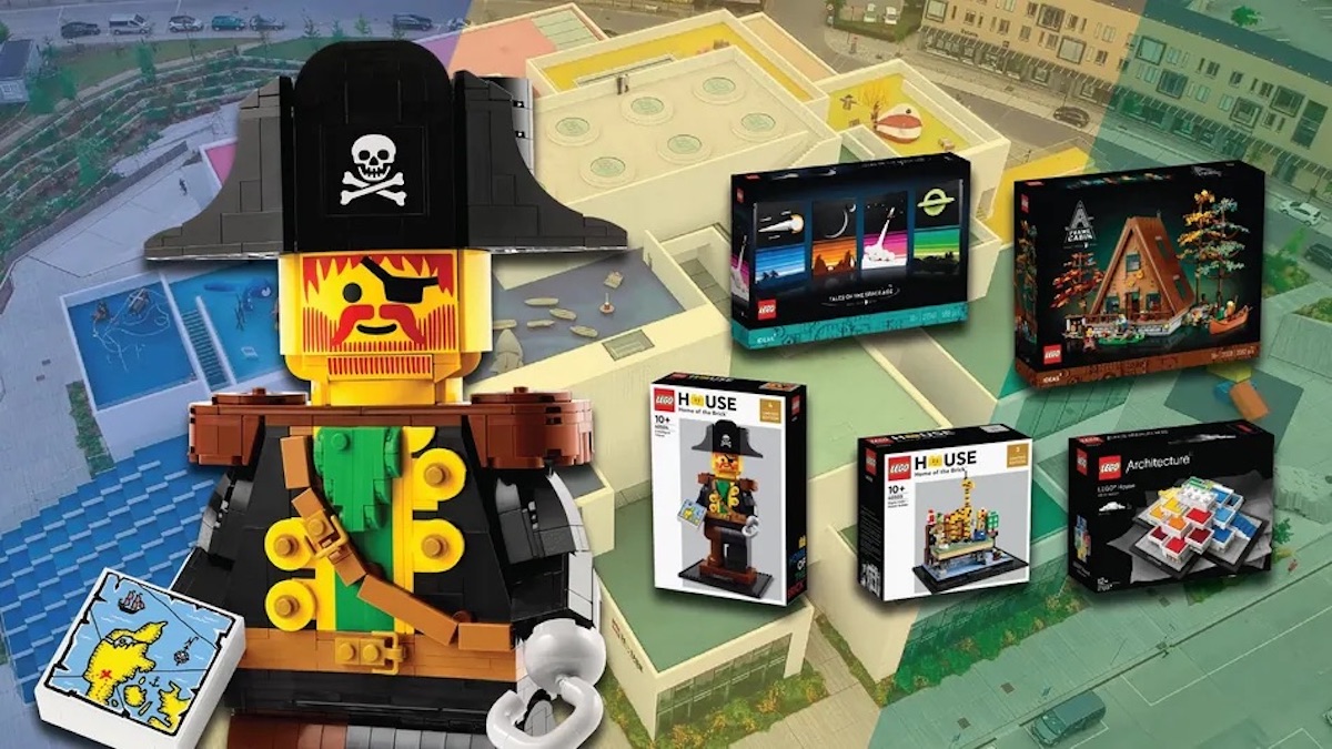 LEGO Ideas reveals winning LEGO House competition model designs