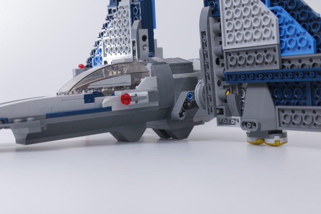 LEGO Star Wars 75316 Mandalorian Starfighter error and fix 3