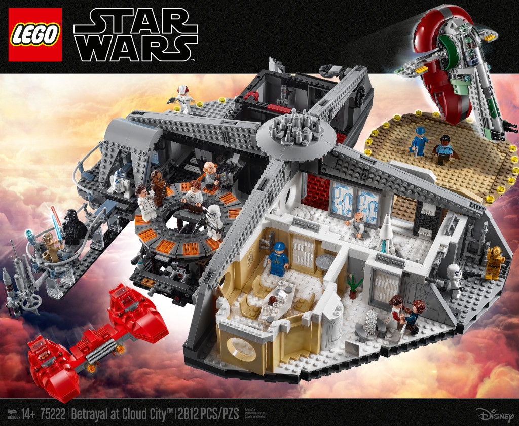 LEGO Star Wars 75222 Betrayal at Cloud City officially announced