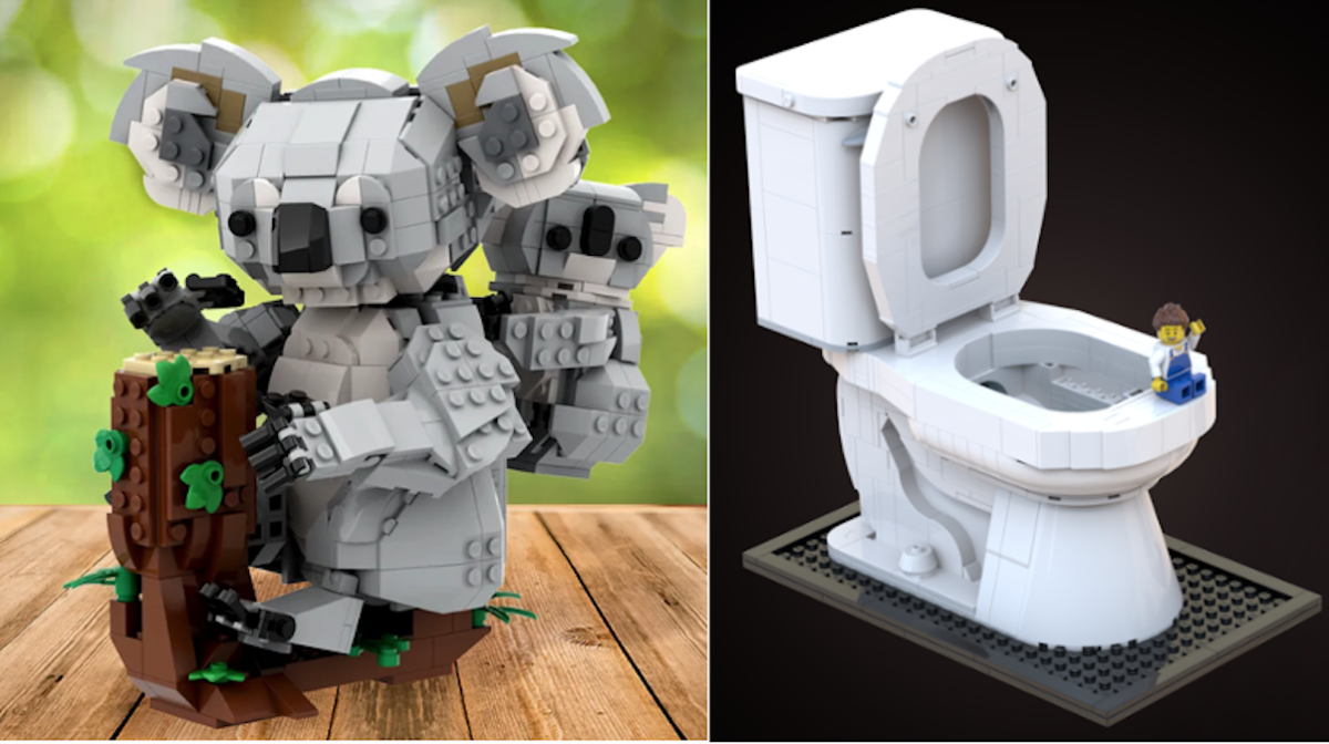 Two more LEGO Ideas creations reach the first 2022 review stage