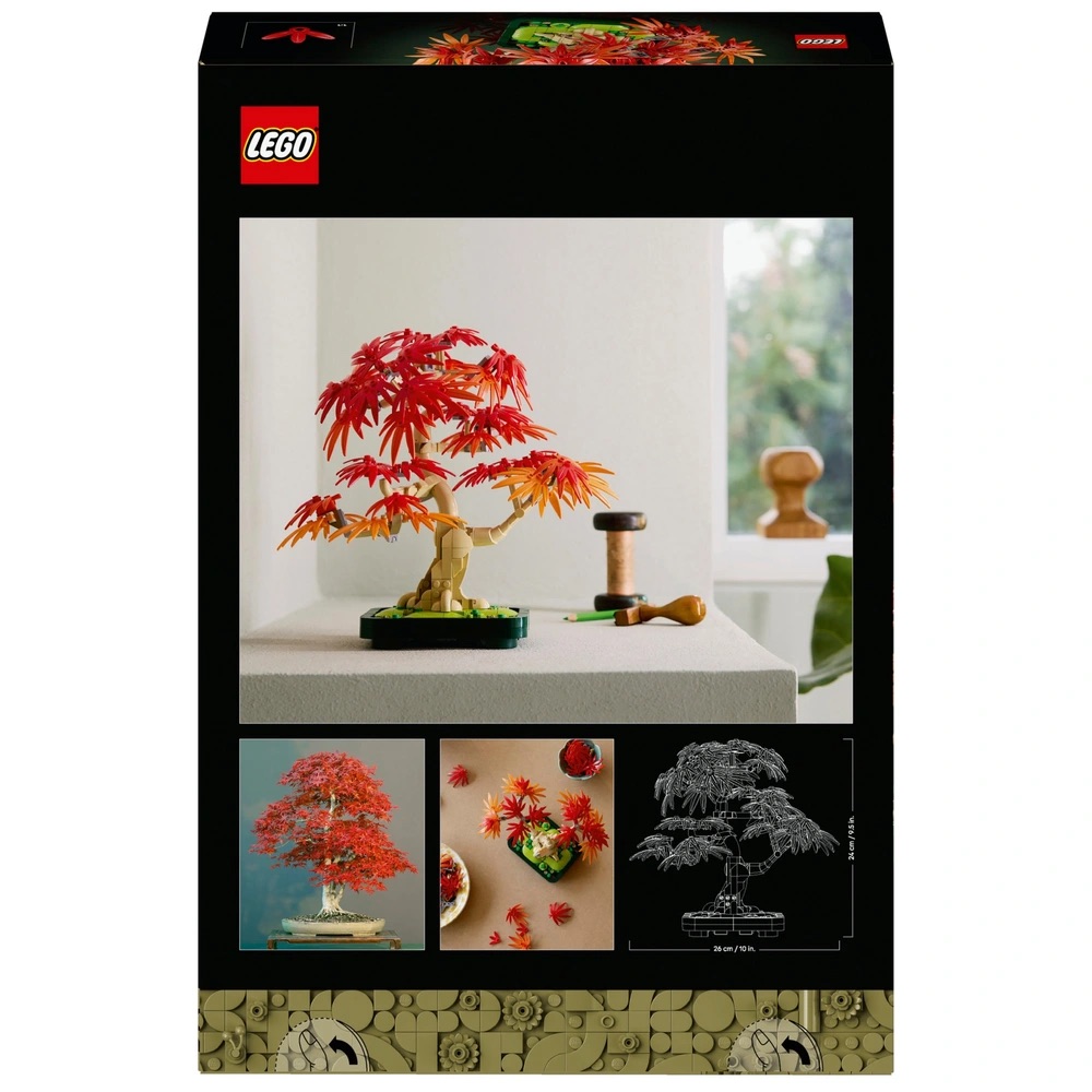 LEGO Botanicals 10348 Japanese Maple box back