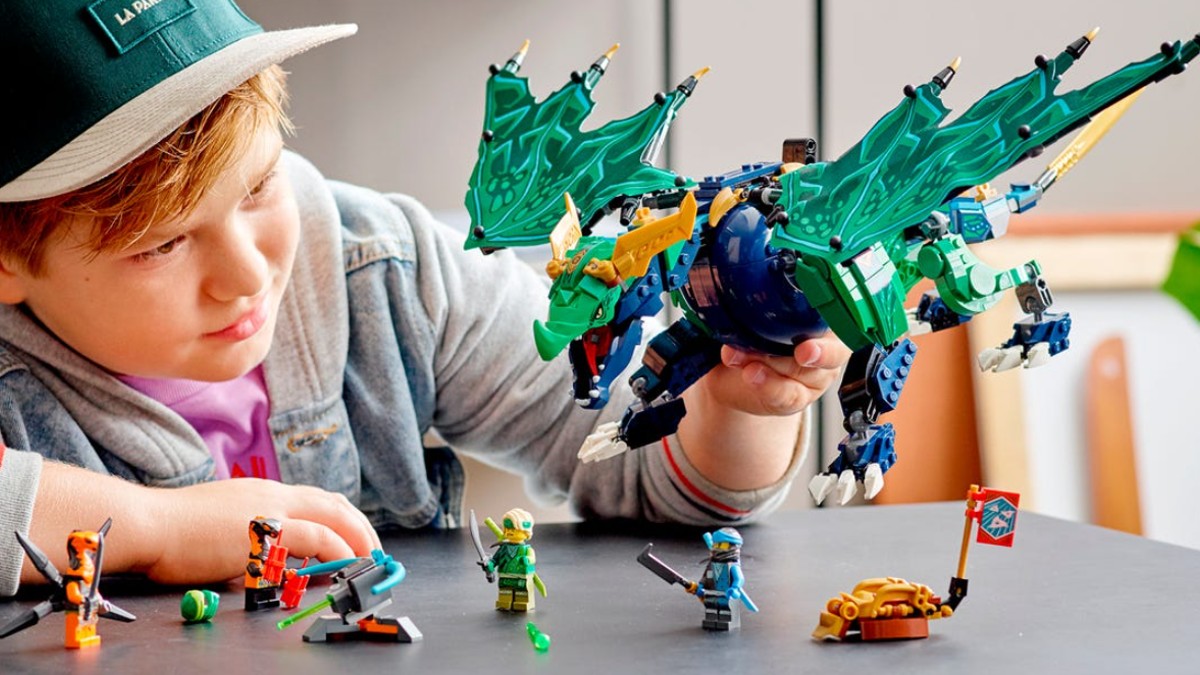 Take flight with 33% off LEGO NINJAGO 71766 Lloyd’s Legendary Dragon