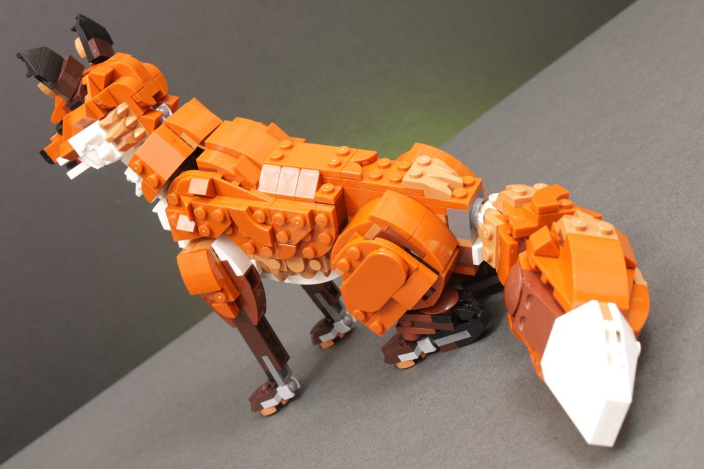 LEGO Creator 3 in 1 31154 Forest Animals Red Fox feature review 10 1024x683