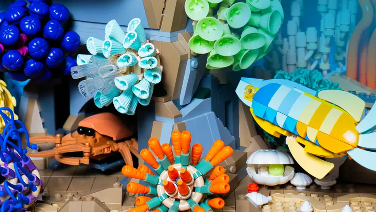 LEGO Tropical Aquarium designer reveals how to customise the set