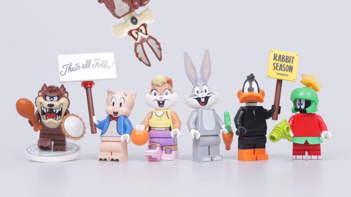 Four new LEGO Looney Tunes keyrings launching next month