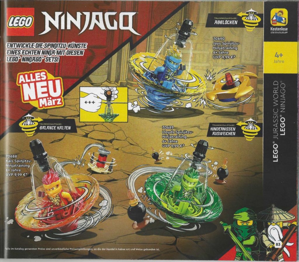 LEGO NINJAGO 2022 catalogue 2 1024x896