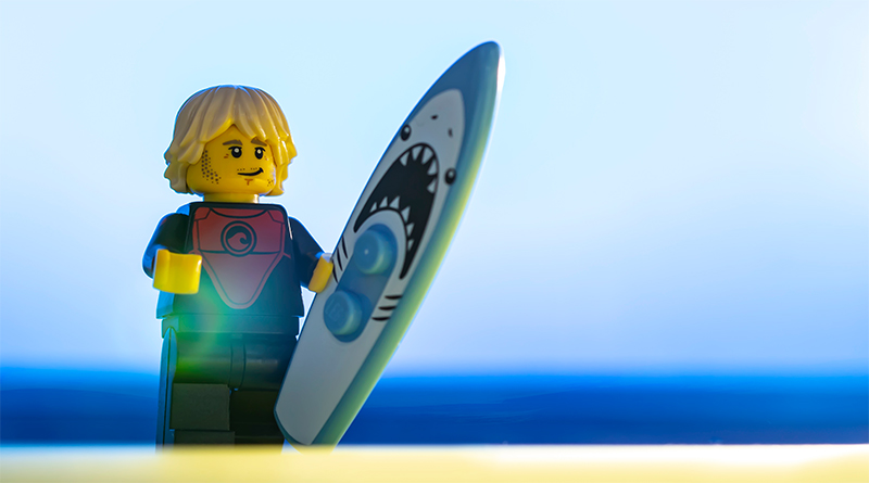 Brick Pic Of The Day: Surf's up!