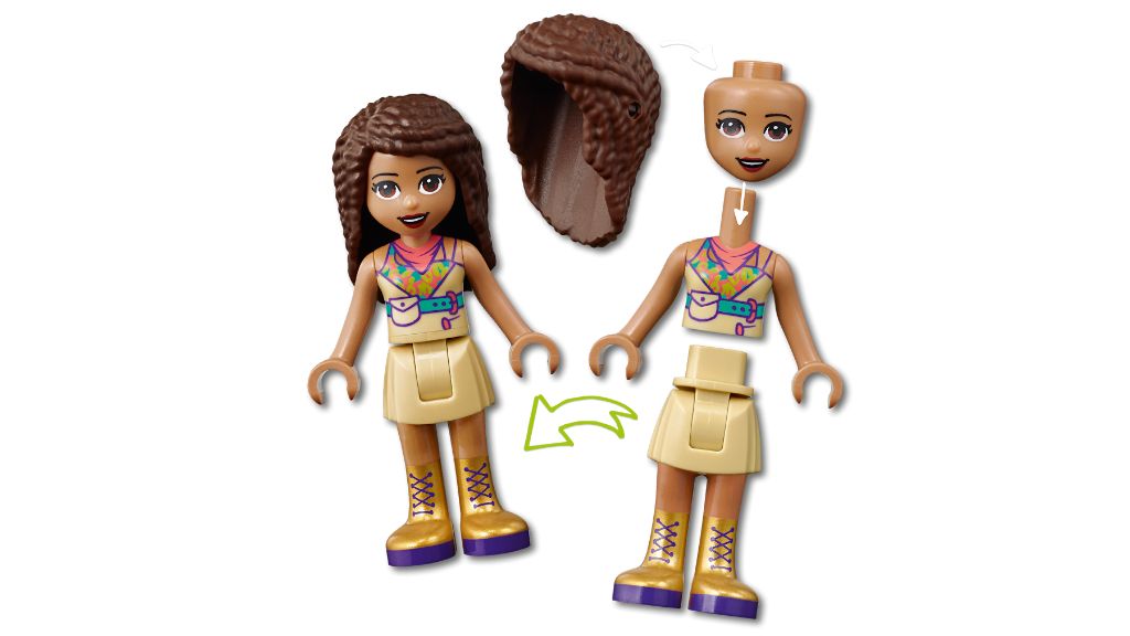 LEGO Friends 41423 Tiger Hot Air Balloon Jungle Rescue 6