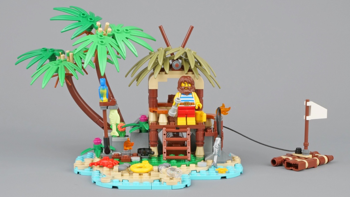 First look at LEGO Ideas 40566 Ray the Castaway gift-with-purchase