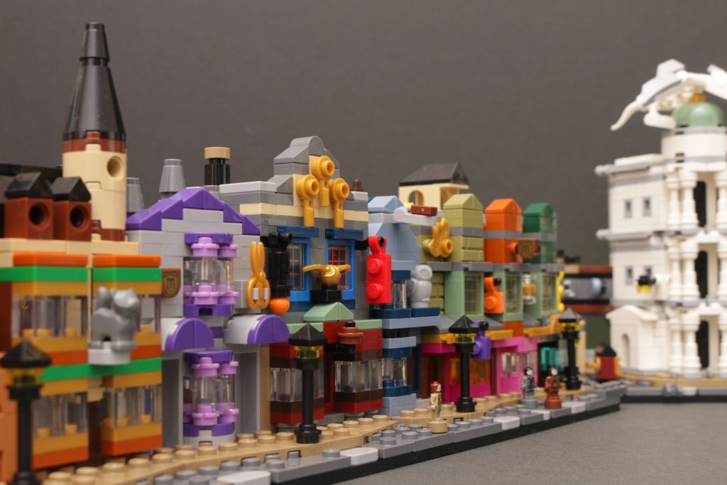 LEGO Harry Potter 76444 Diagon Alley Wizarding Shops review 4 1024x683