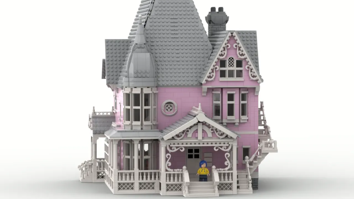 LEGO Ideas review welcomes Coraline: The Pink Palace to the 10K club
