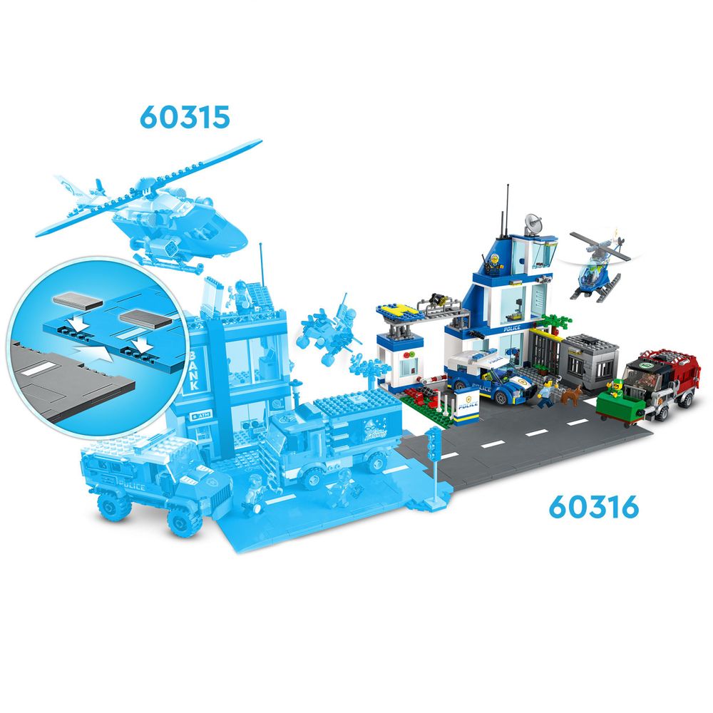 LEGO CITY 60316 Police Station 2 5