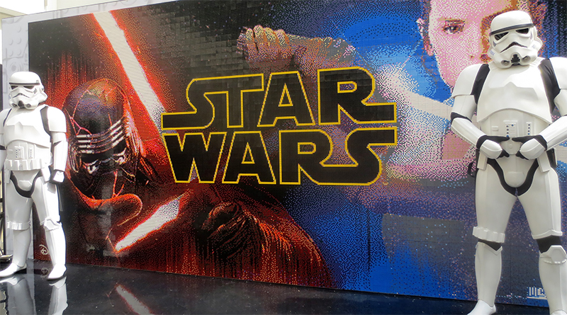 LEGO Star Wars build event for Triple Force Friday in New Zealand