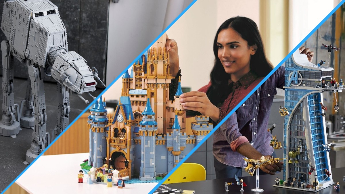 Rare discounts on LEGO Star Wars, Marvel, and Disney giants at Disney Store