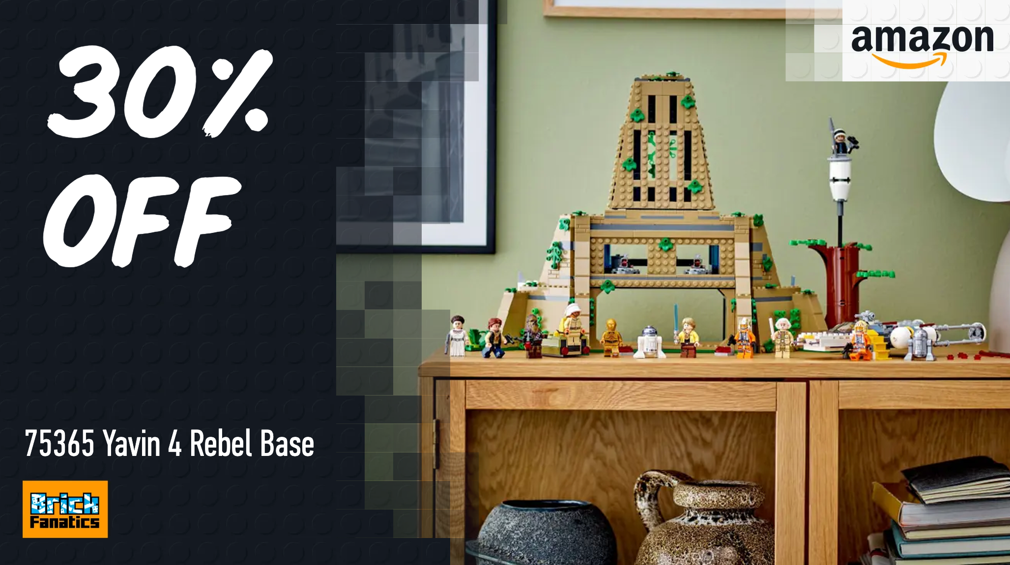 Lowest price yet on LEGO Star Wars Yavin 4 Rebel Base