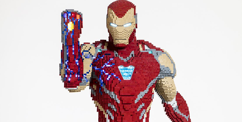 LEGO Marvel Avengers: Endgame Iron Man statue coming to San Diego Comic Con