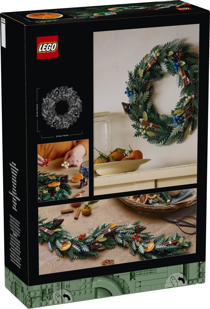 LEGO Icons Botanical Collection 10340 Wreath 2 697x1024